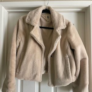 -Billabong Moon Riser Faux Fur Jacket